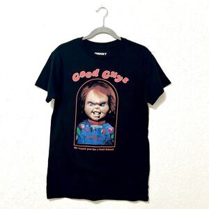 Chucky Doll Good Guys short sleeve black shirt size large